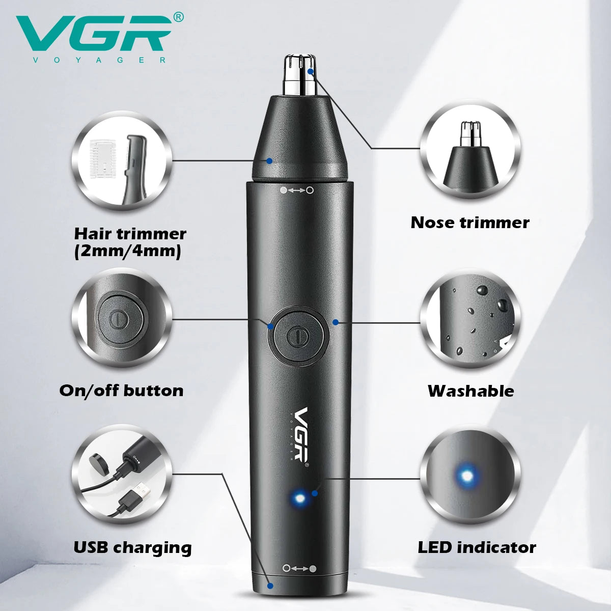 Professional Nose Hair Trimmer Mini Hair Trimmer