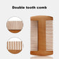 Professional Soft Boar Bristle Wood Beard Brush Hairdresser Shaving Brush Comb Men Mustache Comb Kit With Gift Bag Hair Comb Set