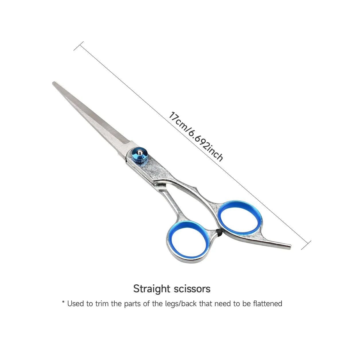 5pcs Set Stainless Steel Grooming Scissors