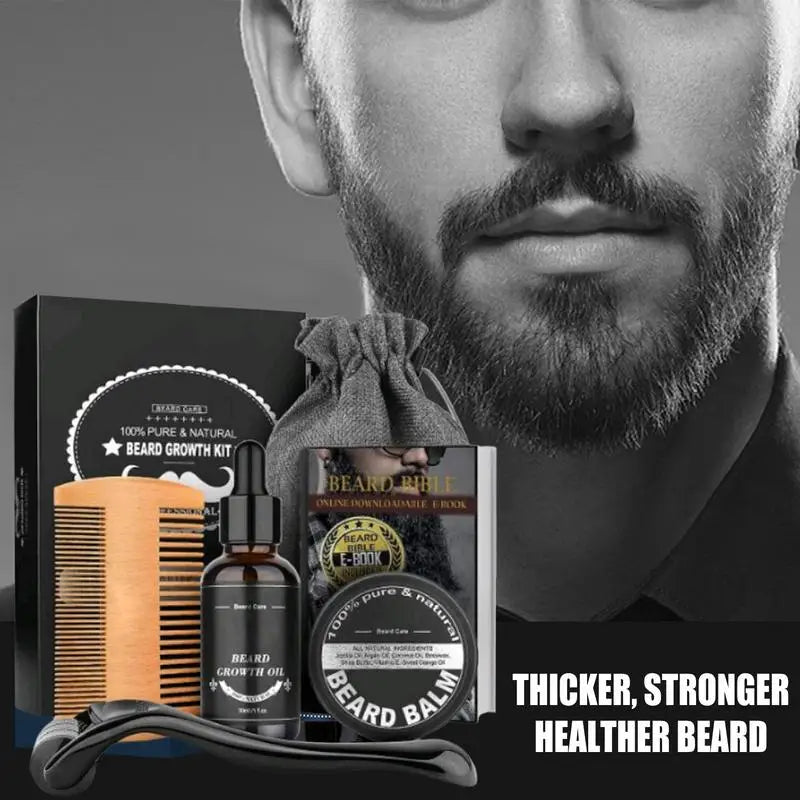 Beard Growth Kit Men Barber