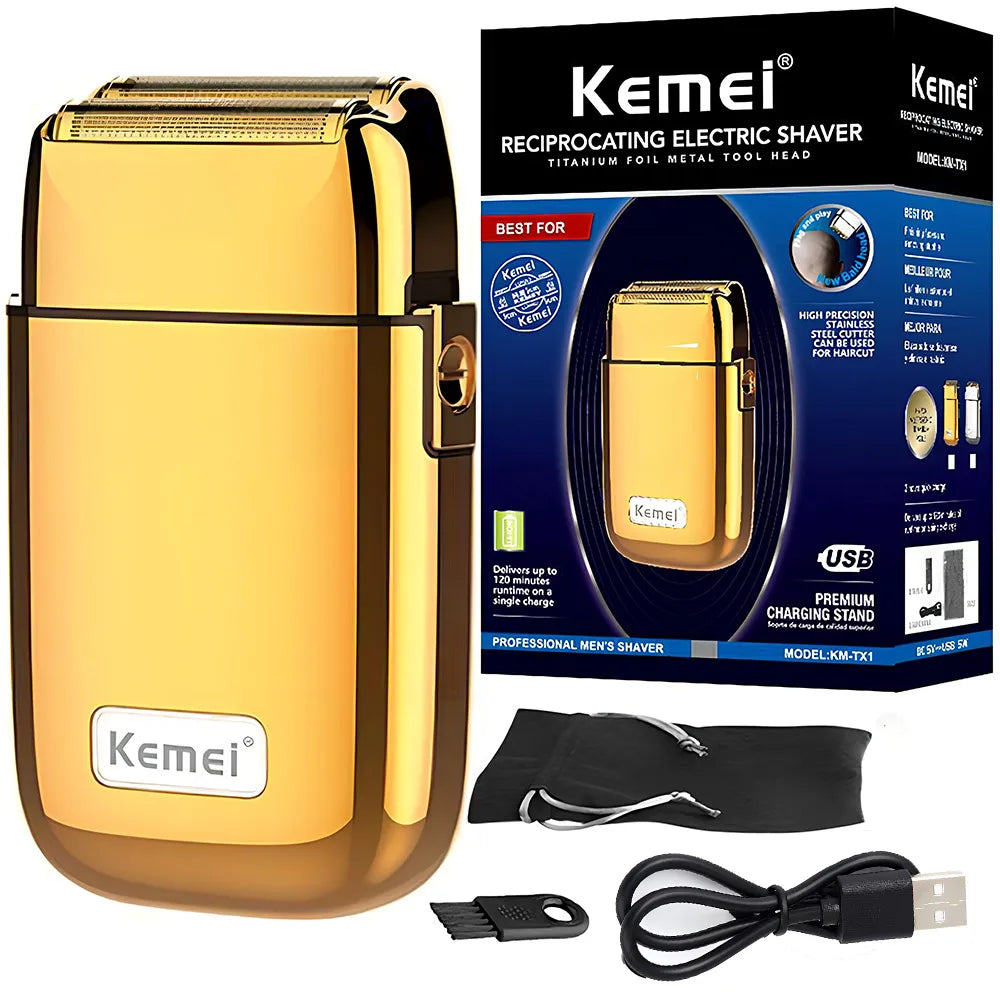 Kemei Metal Beard Shaver