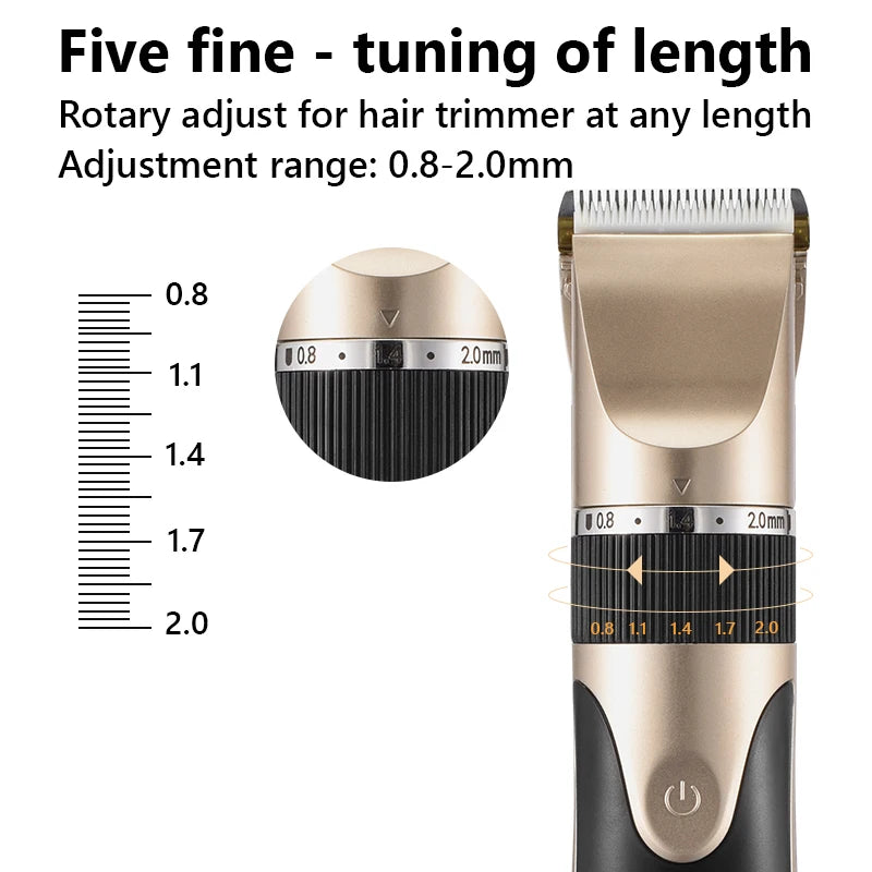 Cordless Unisex Hair Trimmer